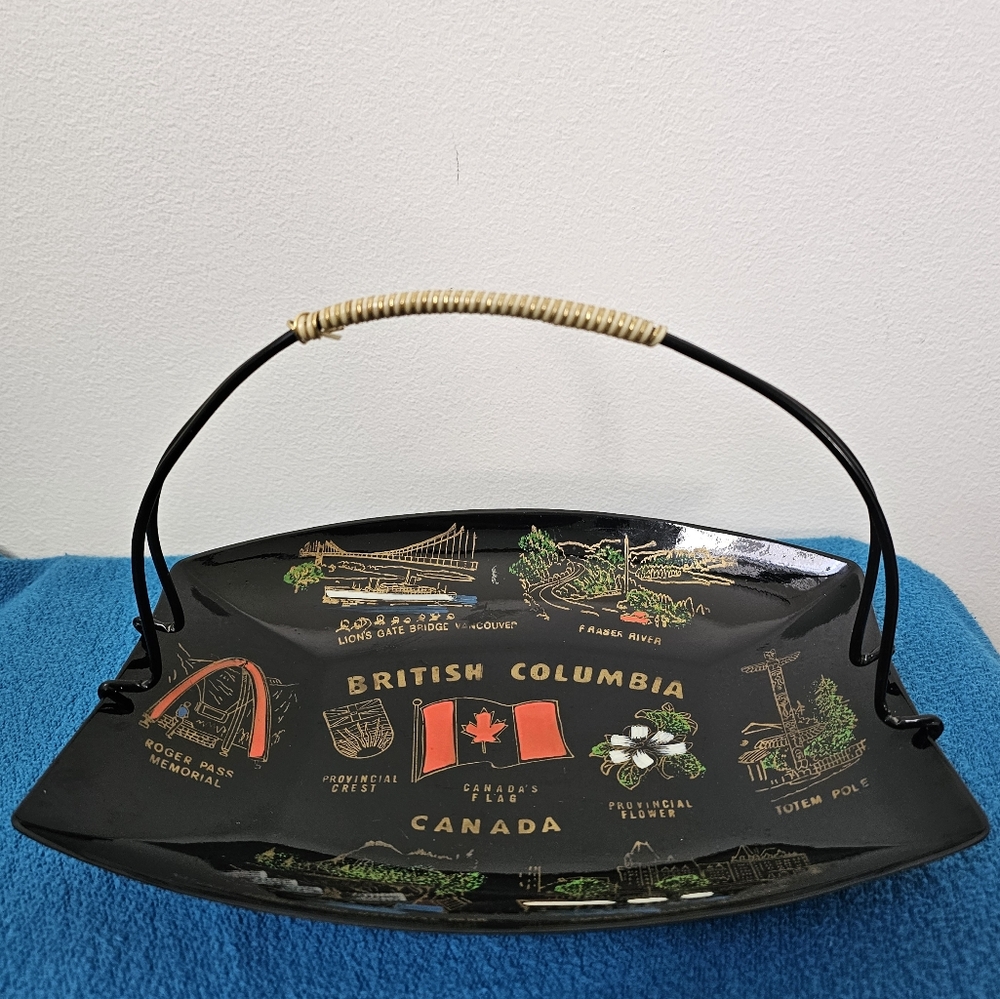 British Columbia, Canada Tray With Removable Handle